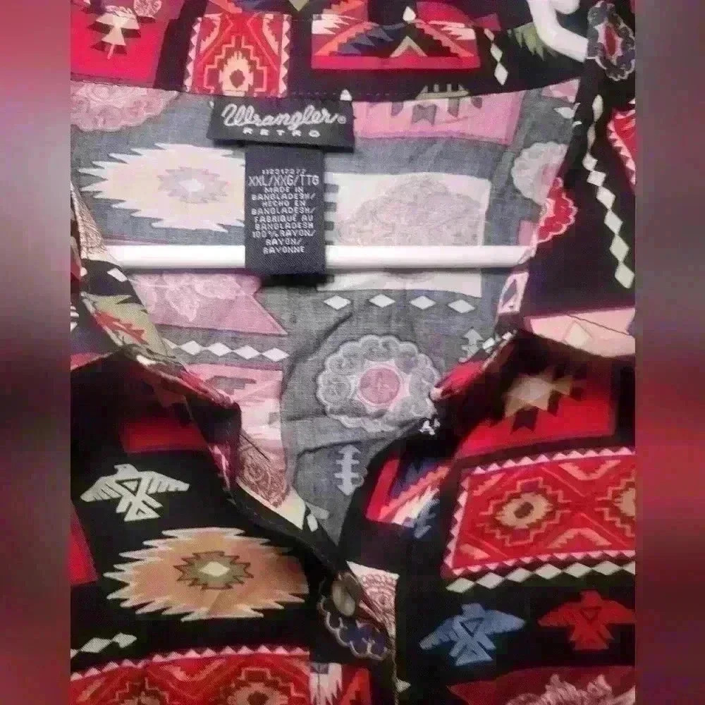 Wrangler Retro Womans sz XXL Western show shirt. Lightweight NWT - Picture 4 of 4